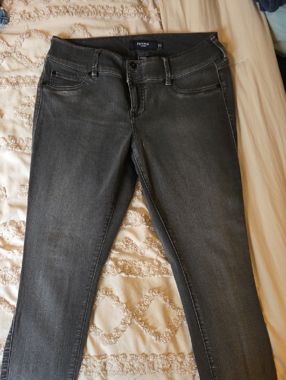 torrid Charcoal Gray Skinny Jeans